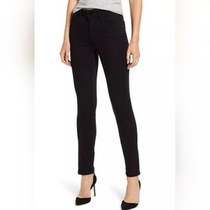 NWT PAIGE Black ULTRA PONTE PANT Skinny HOXTON JEANS 27